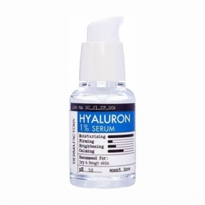 Сироватка для обличчя з гіалуроновою кислотою Derma Factory Hyaluronic Acid 1% Serum 30ml