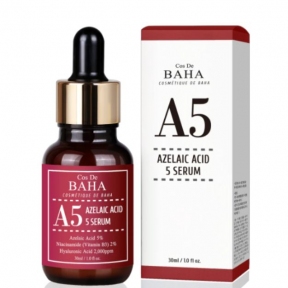 Противовоспалительная сыворотка с азелаиновой кислотой Cos De BAHA Azlaic Acid 5% Serum 30ml (A5) 30ml