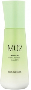 Тонер для лица увлажняющий с экстрактом зеленого чая и центеллы азиатской Green Tea, Hydra Refresh Toner Cosmetea 30 ml