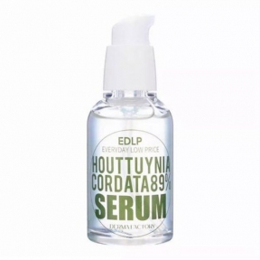 Сироватка для обличчя з екстрактом квітки хауттюйнії Derma Factory Houttuynia Cordata 89% Serum 50ml