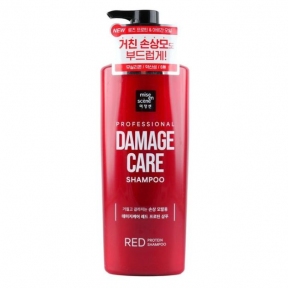 Профессиональный шампунь Mise En Scene Damage Care Red Protein Shampoo 680ml