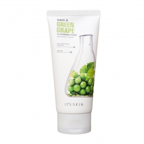 Увлажняющая пенка для умывания с экстрактом винограда It's Skin Have a Green Grape Cleansing Foam 150ml