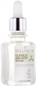 Сироватка на основі гліколевої кислоти для обличчя Hollyskin Glycolic AHA Acid Serum 50ml