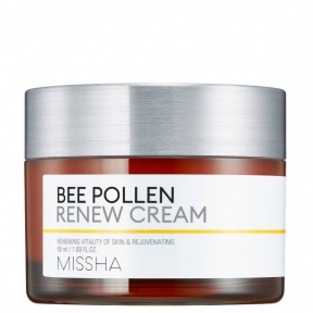 Крем Для Обновления И Укрепления Кожи С Пчелиной Пыльцой MISSHA Bee Pollen Renew Cream 50ml