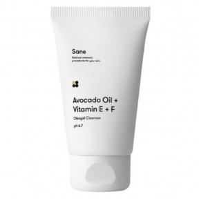 Гидрофильное масло для лица Sane Avocado Oil + Vitamin E + F Oleogel Cleanser 40ml
