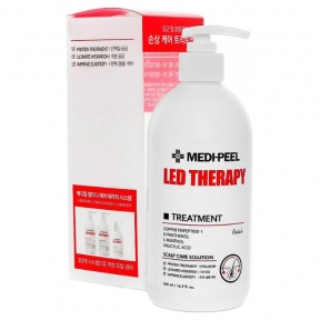 Восстанавливающая маска для волос с пептидами Medi-Peel LED THERAPY TREATMENT 500ml