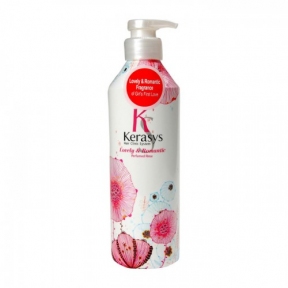 Шампунь парфюмированный Романтик для волос Kerasys Perfume Shampoo - Lovely & Romantic 600ml