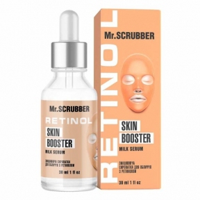 Укрепляющая сыворотка для лица с ретинолом Mr.Scrubber Face ID. Retinol Skin Booster Milk Serum, 30ml