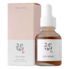 Восстанавливающая сыворотка с женьшенем и муцином улитки Beauty of Joseon Revive Serum : Ginseng+Snail Mucin 30ml