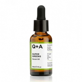 Олія мультивітамінна для обличчя Q+A Super Greens Facial Oil 30ml
