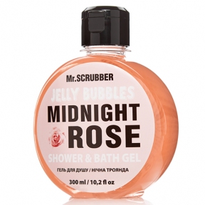 Гель для душа Mr.Scrubber Jelly Bubbles Midnight Rose Shower & Bath Gel, 300ml