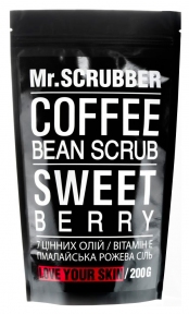 Скраб кофейный с ароматом свежих ягод для тела Mr.Scrubber Sweet Berry 200g