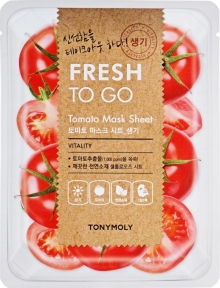 Маска тканевая для лица с томатом Tony Moly Fresh To Go Tomato Mask Sheet 20g