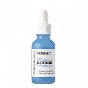 Зволожуюча ампула з глутатіоном для сяйва шкіри Medi-Peel Glutathione Hyal Aqua Ampoule 30ml