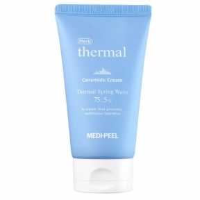 Крем для лица восстанавливающий с керамидами и термальной водой MEDI-PEEL  Herb Thermal Ceramide Cream 120ml