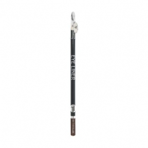 Олівець для очей дерев'яний Eye Liner Jovial Luxe 204 Матовий Chocolate Темно-коричневий