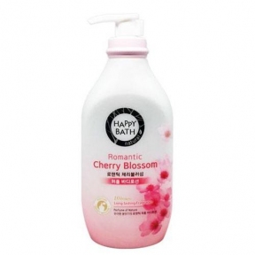 Лосьон для тела увлажняющий с экстрактом цветов вишни Happy Bath Romantic Cherry Blossom Perfume Body Lotion 450ml