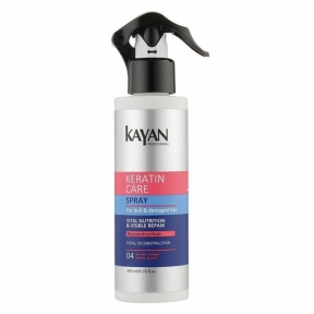 Спрей для поврежденных и тусклых волос Kayan Professional Keratin Care Hair Spray 200ml