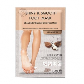Маска - Носочки Смягчающая Питательная Labute Shiny & Smooth Foot Mask 16g