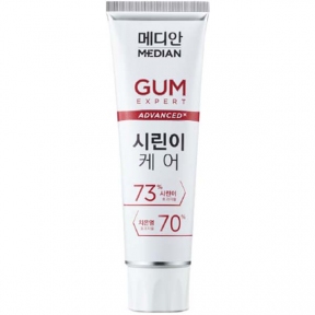 Зубная паста антибактериальная безабразивная для полости рта MEDIAN GUM EXPERT BASIC TOOTHPASTE 77% 120g