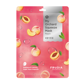 Маска тканевая антивозрастная для лица с персиковым экстрактом My Orchard Squeeze Mask Peach Frudia 20 ml