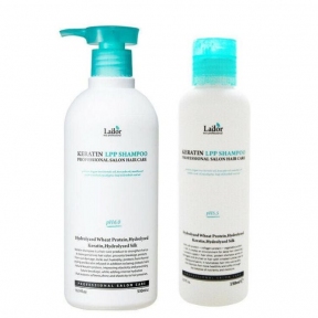 Набір: Шампунь І Маска Зміцнюючі З Кератином Lador Keratin Shampoo Treatment
