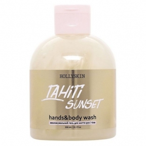 Зволожувальний гель для миття рук і тіла Hollyskin Tahiti Sunset 300 ml