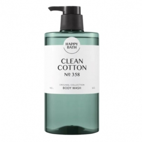 Гель для душа Happy Bath Original Collection Clean Cotton Body Wash 910G