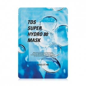 Маска тканевая супер увлажняющая для лица с гиалуроновой кислотой About me TDS Super Hydro 80 Mask 30g