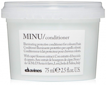 Кондиционер для придания блеска и защиты цвета волос Davines Minu Conditioner 75ml