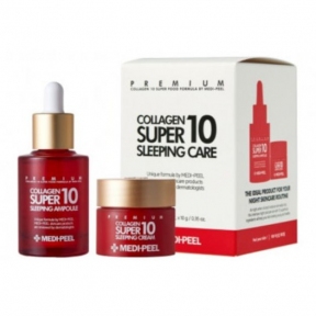 Набор для ночного ухода Medi-Peel Collagen Super 10 Sleeping Care Set 30 ml+10 g
