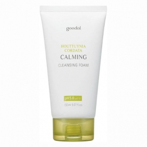 Заспокійлива пінка для вмивання Goodal Houttuynia Cordata Calming pH Balancing Cleansing Foam 150ml