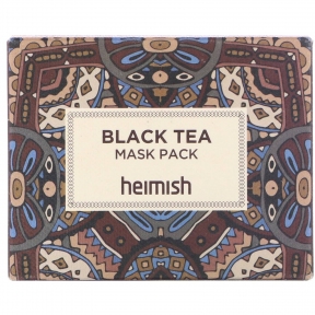Маска Успокаивающая Восстанавливающая С Черным Чаем Heimish  Black Tea Mask Pack
