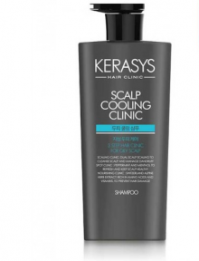 Шампунь освежающий для кожи головы Kerasys Scalp Fresh Cool Clinic Shampoo 600ml