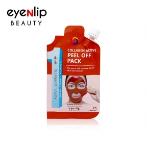 Маска-пленка очищающая с коллагеном для лица Eyenlip Collagen Active Peel Off Pack 25g