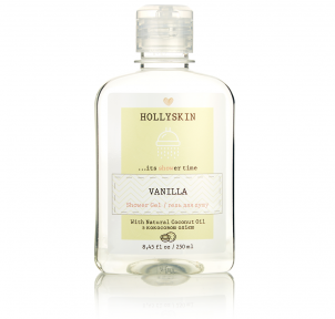 Гель для душа натуральный с ароматом ванили Hollyskin Vanilla 250ml