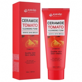 Пенка для умывания Eyenlip Ceramide Tomato Cleansing Foam 100ml