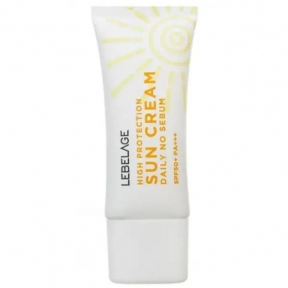 Cолнцезащитный крем Lebelage High Protection Daily no sebum Sun cream SPF50+ PA+++ 30ml