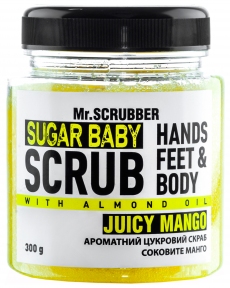Скраб цукровий із ароматом манго для тіла Mr.Scrubber Sugar Baby Juicy Mango 300g