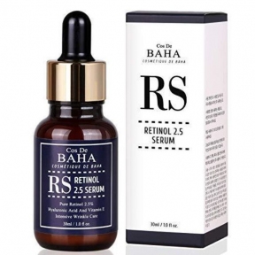 Сыворотка для лица с ретинолом омолаживающая Cos De BAHA RS Retinol 2,5 Serum 30ml