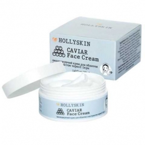 Омолаживающий крем для лица с экстрактом черной икры Hollyskin Caviar Face Cream 50ml